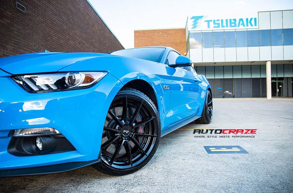 FORD MUSTANG SECTOR SATIN BLACK